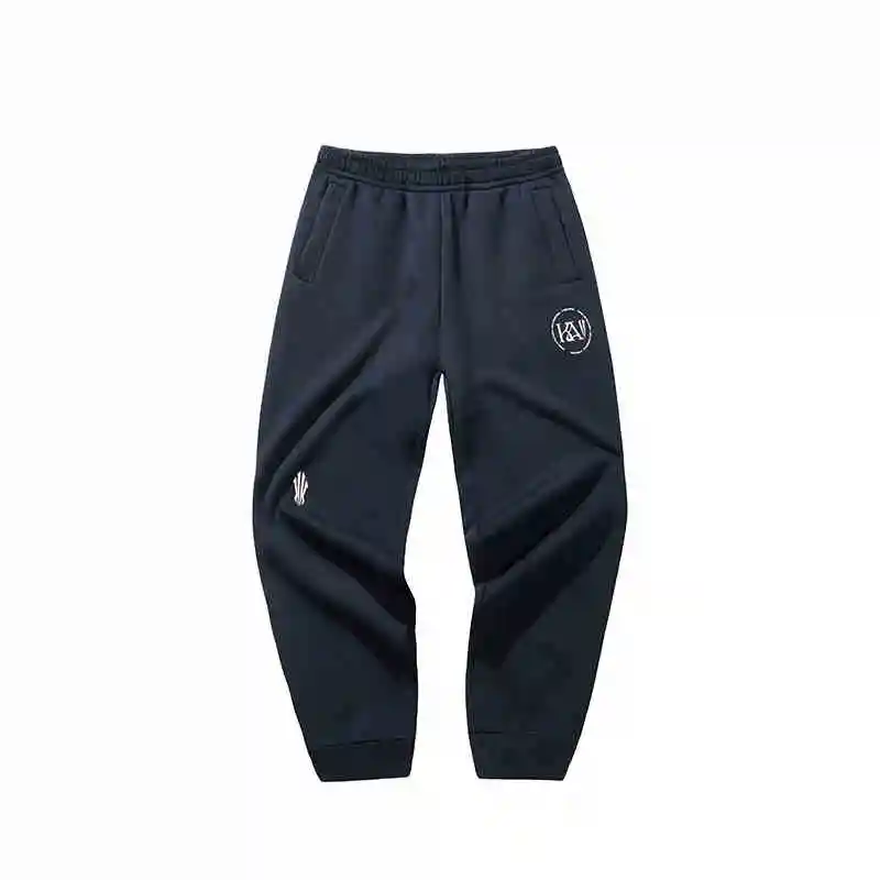 Anta Basketball Collection Knitted Sweatpants Unisex Basic Black
