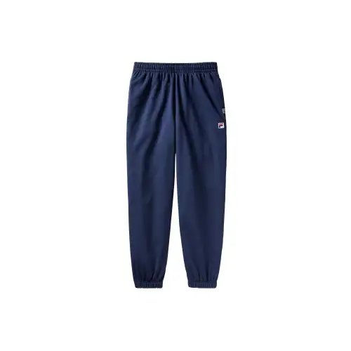 FILA Casual Pants Unisex Marine Blue