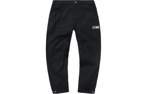 Li Ning Casual Pants Men's Black Moderate Straight Fit Pants