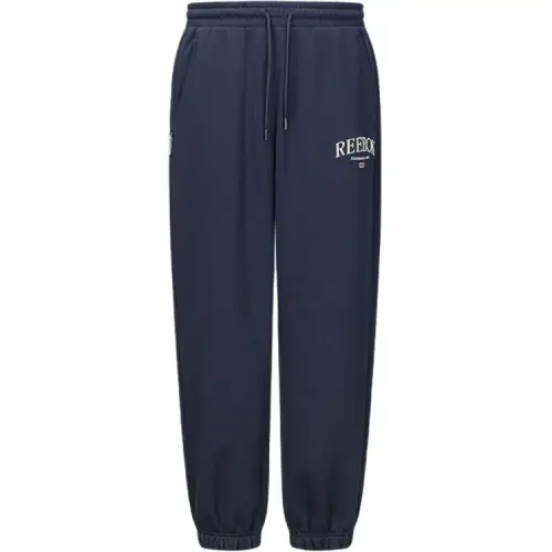 Reebok Knitted Sweatpants Unisex Navy Blue