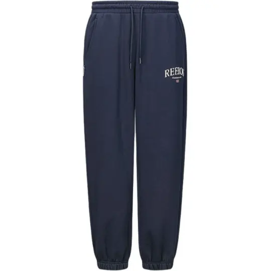 Reebok Knitted Sweatpants Unisex Navy Blue