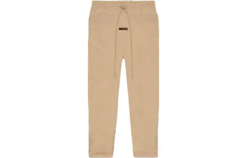 Fear Of God Essentials logo-patch straight-leg trousers