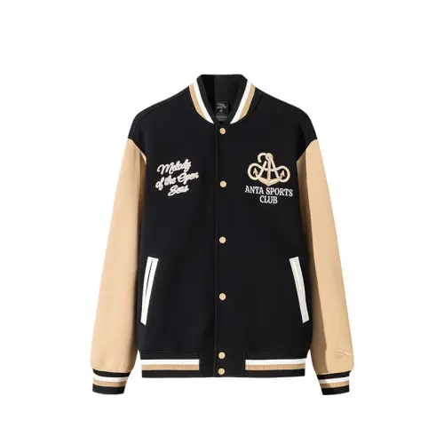 Anta Life Collection Baseball Jacket Men's Basic Black
