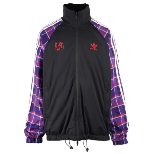 Adidas Originals x KORN FW24 Jackets & Coats Unisex Black Purple