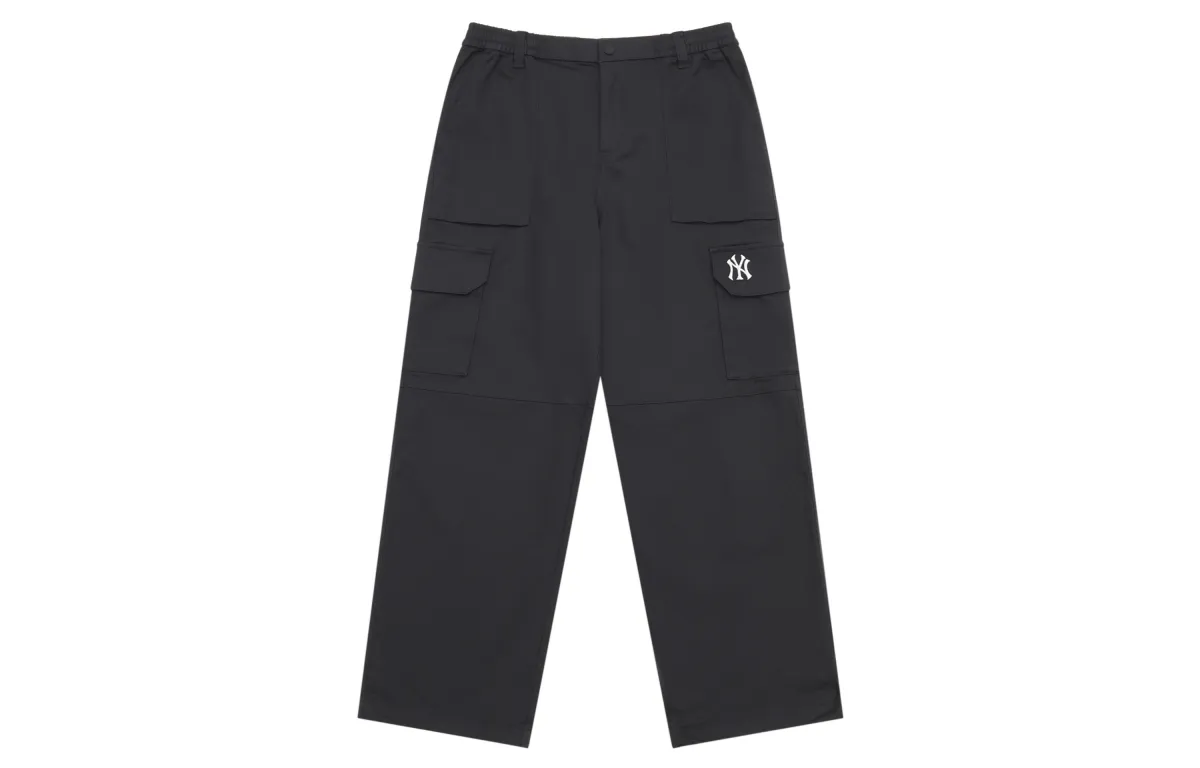 MLB New York Yankees FW24 Cargo Pants Unisex Black