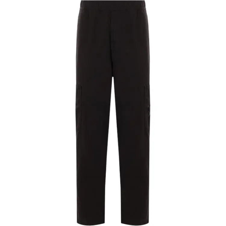 STONE ISLAND Logo Patch Straight Leg Trousers