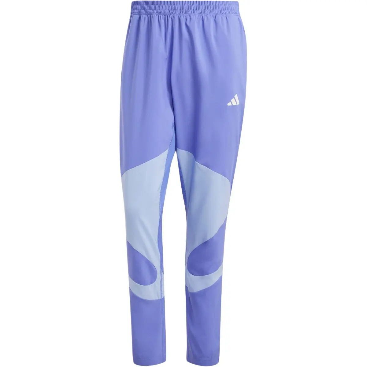 Adidas AEROREADY Run Knitted Sweatpants Men's Half Cobalt Blue/Spark Blue