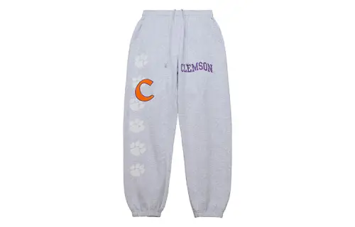 Travis Scott x Mitchell & Ness Knitted Sweatpants Unisex Gray