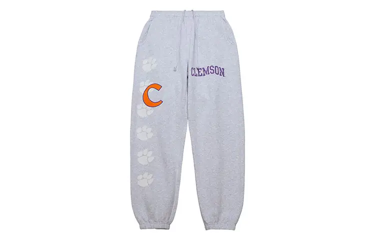 Travis Scott x Mitchell & Ness Knitted Sweatpants Unisex Gray