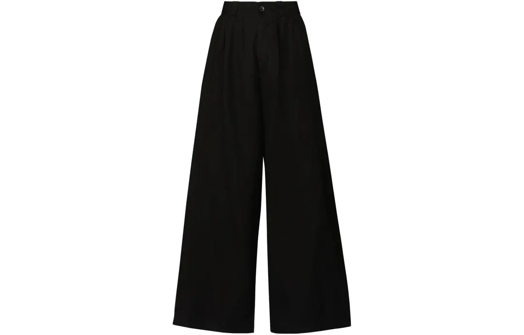 Maison Margiela Wide leg Linen blend Trousers