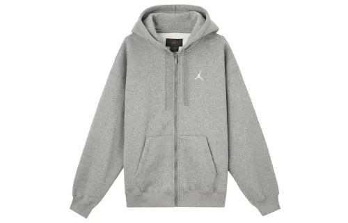Jordan Brooklyn Fleece SS25 Sweatshirt Men's Carbon Gray/Sail White