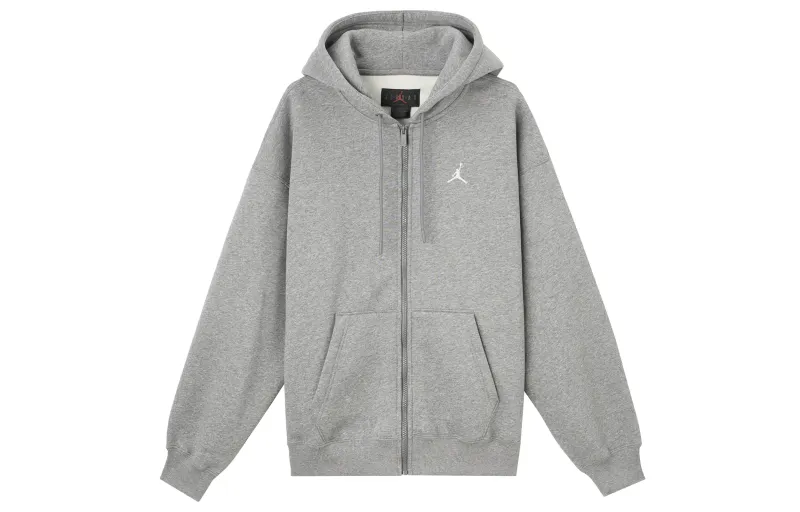 Jordan Brooklyn Fleece SS25 Sweatshirt Men's Carbon Gray/Sail White