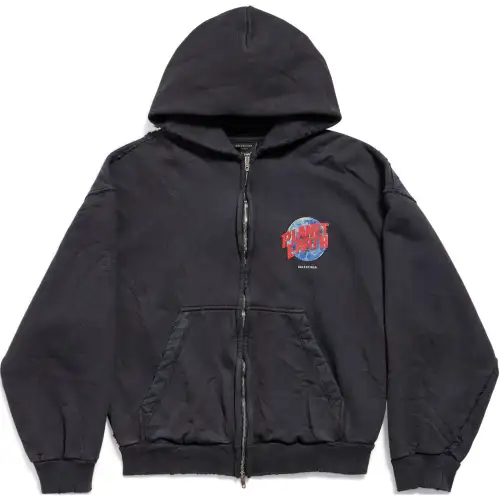 Balenciaga Zip Up Hoodie
