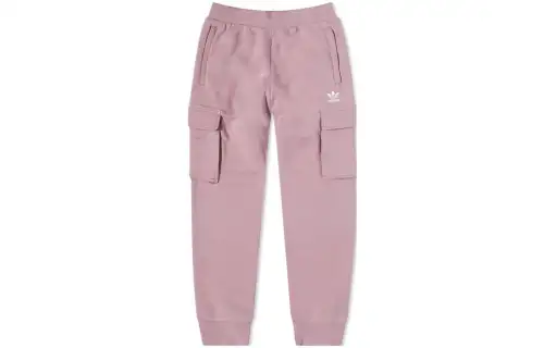 Adidas Originals Casual Pants Men's Purple Moderate Cuffed Pants