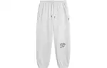 Li Ning Knitted Sweatpants Men's Heather Gray Deep Antarctic Gray
