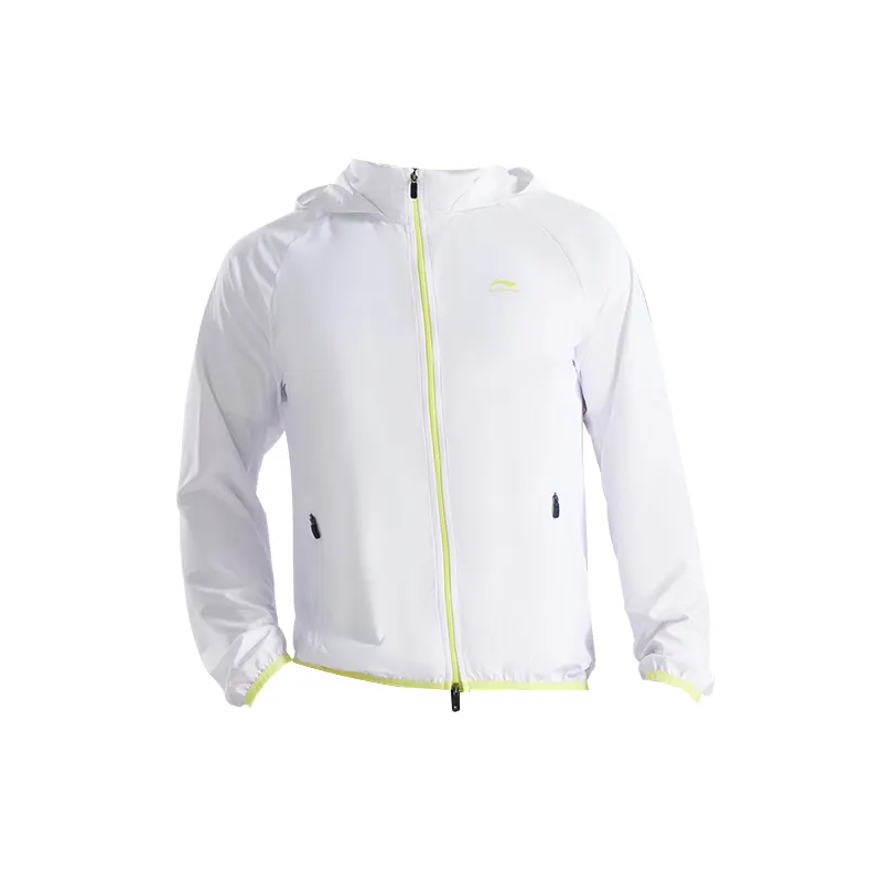 Li Ning Sun Protection Clothing Unisex White