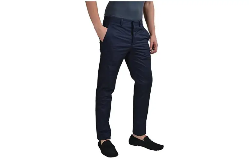 PRADA Casual Pants Men's Navy Moderate Other