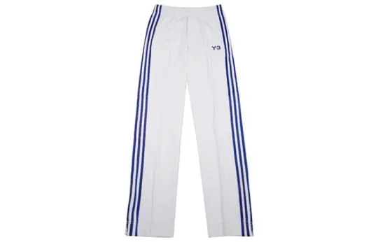 Y 3 X PALACE Y 3 X Palace Co Branded Casual Pants Unisex White Moderate Straight Fit Pants