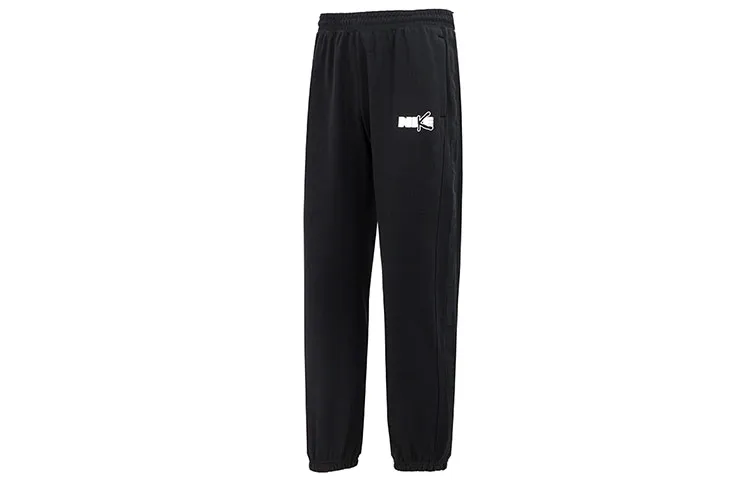 Nike Casual Pants Men's Black Moderate Cuffed Pants