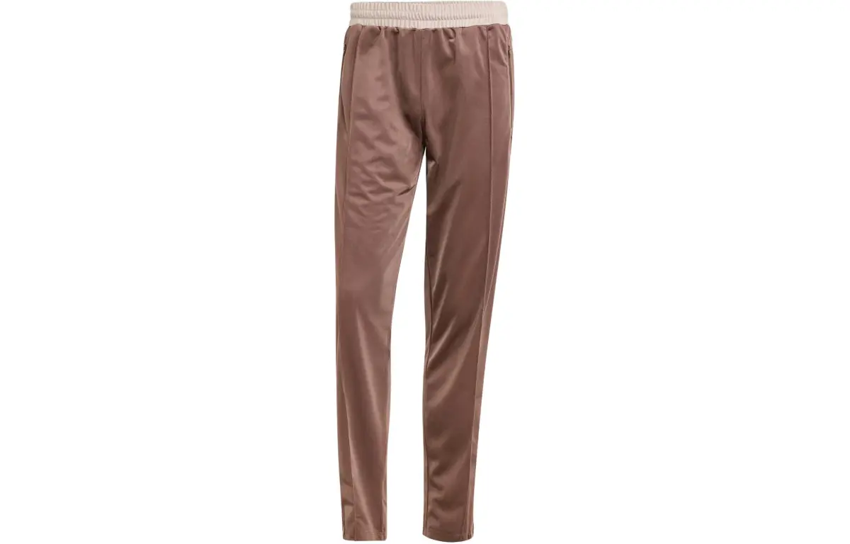 Adidas Originals Track Pants Knitted Sweatpants Men's Brown