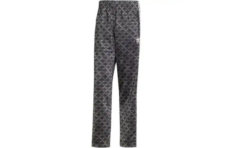 Adidas Originals Football Classic Mono Tracksuit Bottoms Knitted Sweatpants Men's Black