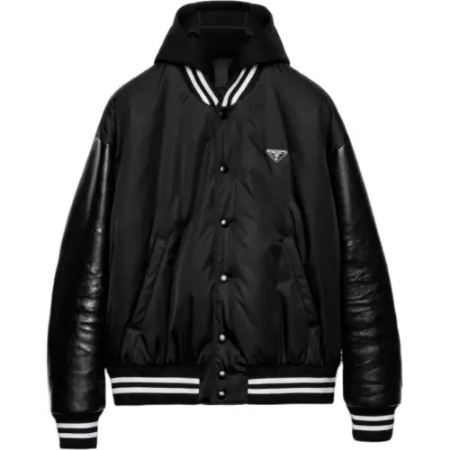 PRADA Re Nylon SS24 Jackets & Coats Men's Black