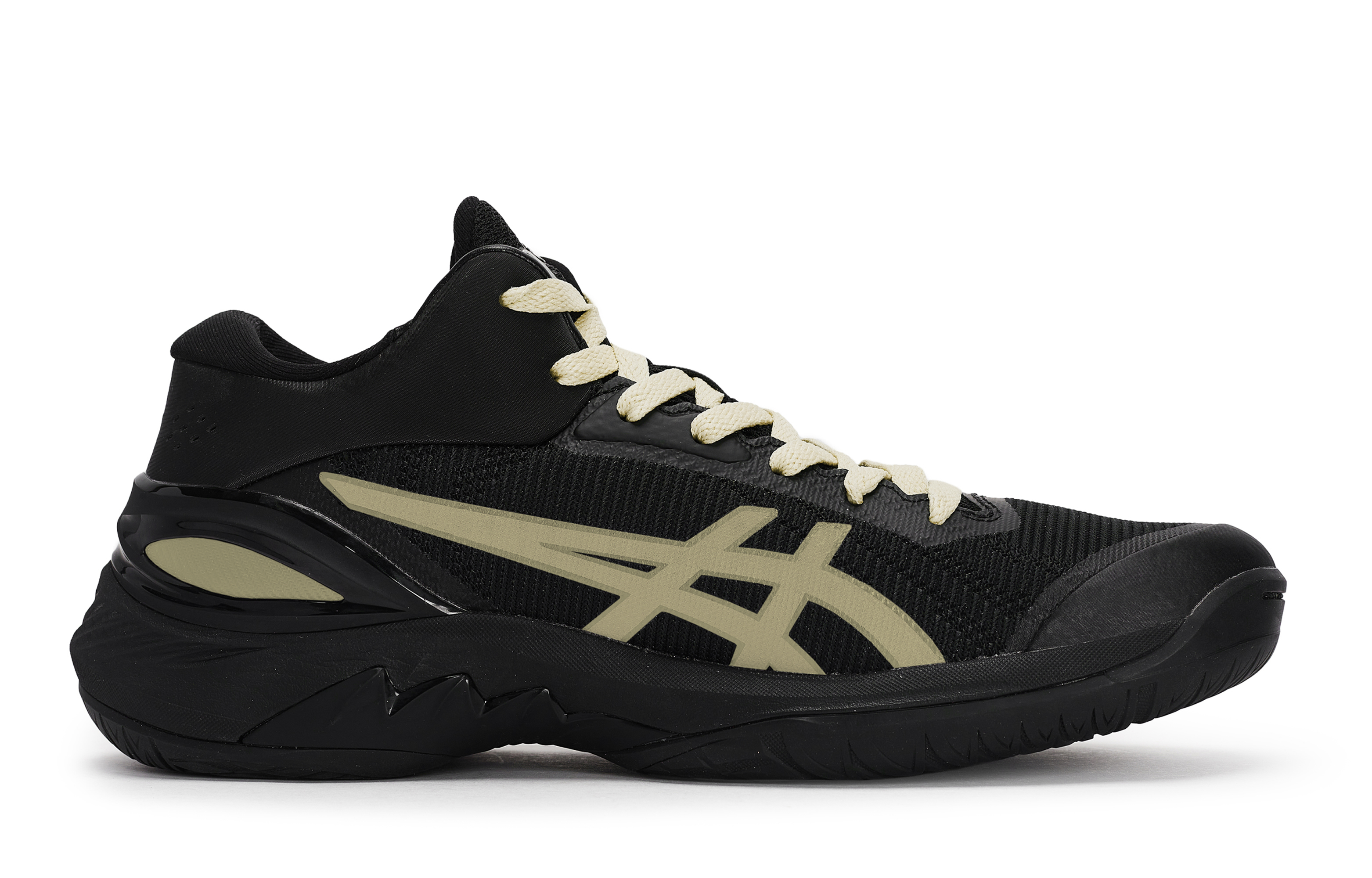 ASICS GELBURST 28 811 Manufacturing, Night Shadow Speed Beige Yellow, Special Shoe Box Slip Resistant Slip Resistant