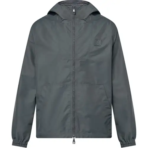 Lv Damier Jacquard Reversible Nylon Windbreaker