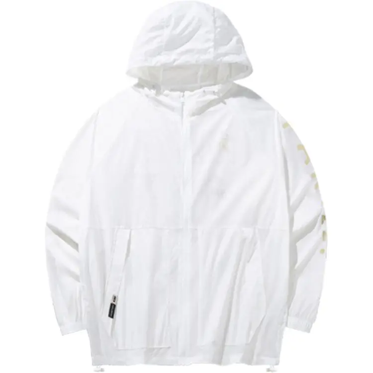 Anta x CHAHUA,LIANMINGKUAN Life Collection Sun Protection Clothing Unisex Snowflake White