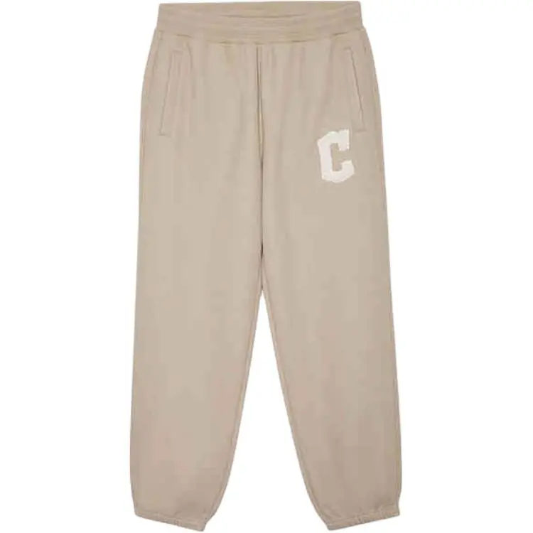 New Era FW24 MLB Cleveland Indians, Fleece Lined Loose Fit Elastic Waistband Logo Thickened Casual Knitted Sweatpants
