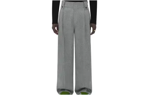 Bottega Veneta Casual Pants Men's Gray