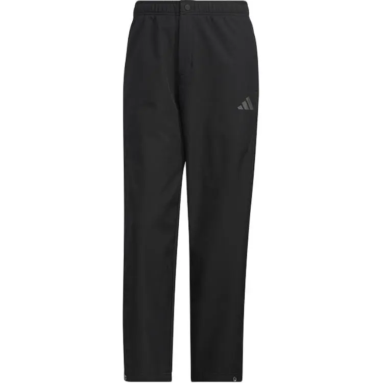 Adidas Fleece Lined Sports Solid Color Breathable Casual Pants Men's Black