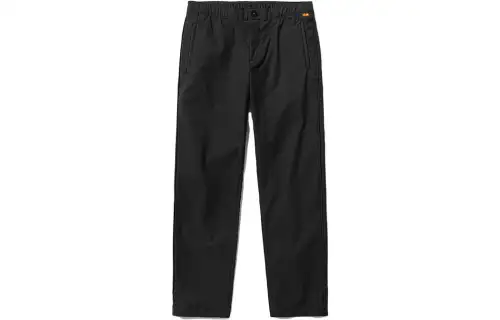 Timberland Casual Pants Men's Black Moderate Slim Fit Pants