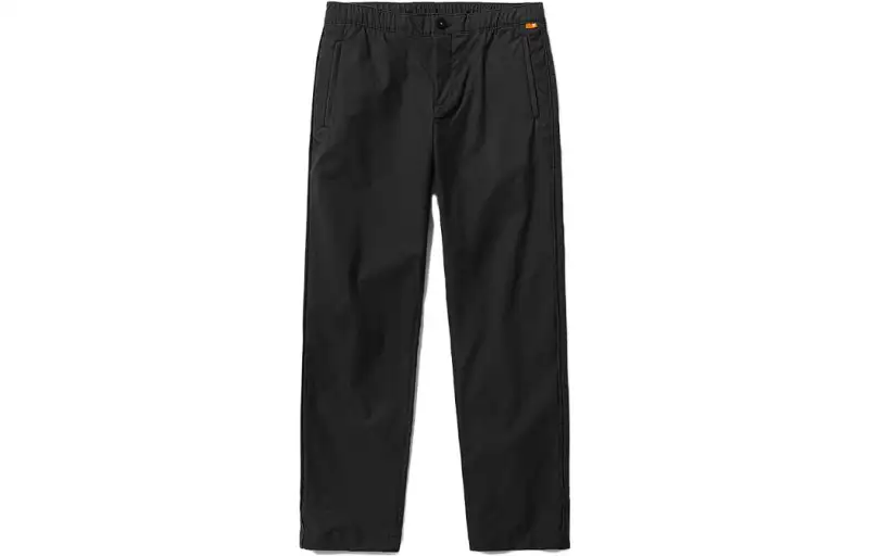 Timberland Casual Pants Men's Black Moderate Slim Fit Pants