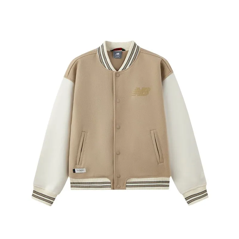 New Balance Baseball Jacket Men's Dark Khaki