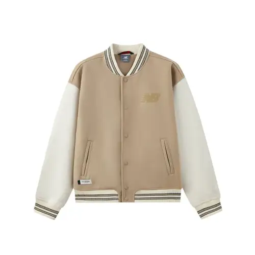 New Balance Baseball Jacket Men's Dark Khaki