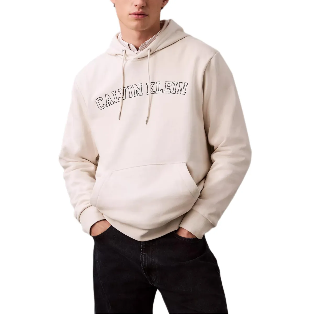 CALVIN KLEIN Sweatshirt Men's Chalk