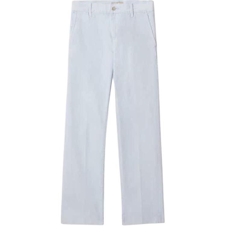 Burberry Jeans Men's White Moderate Straight Fit Pants