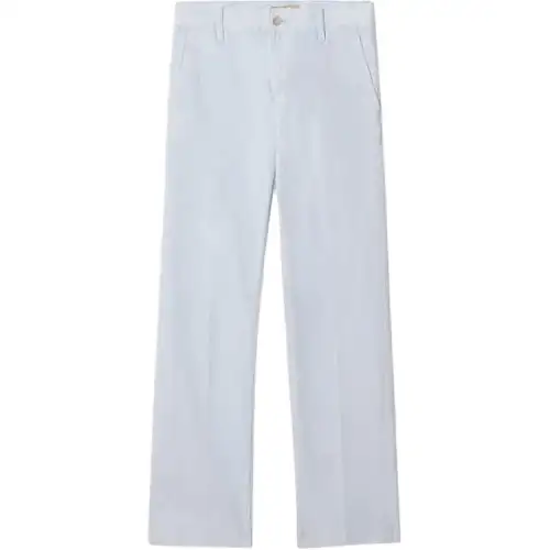 Burberry Jeans Men's White Moderate Straight Fit Pants