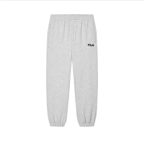 FILA Knitted Sweatpants Men's Cloud Mist Heather Gray