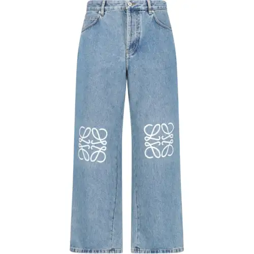 LOEWE Anagram Denim Baggy Jeans