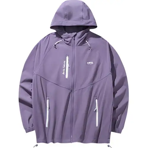 Anta Life Collection Trench Coat Men's Dusk Cloud Purple