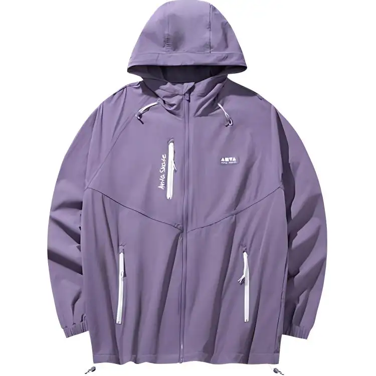 Anta Life Collection Trench Coat Men's Dusk Cloud Purple