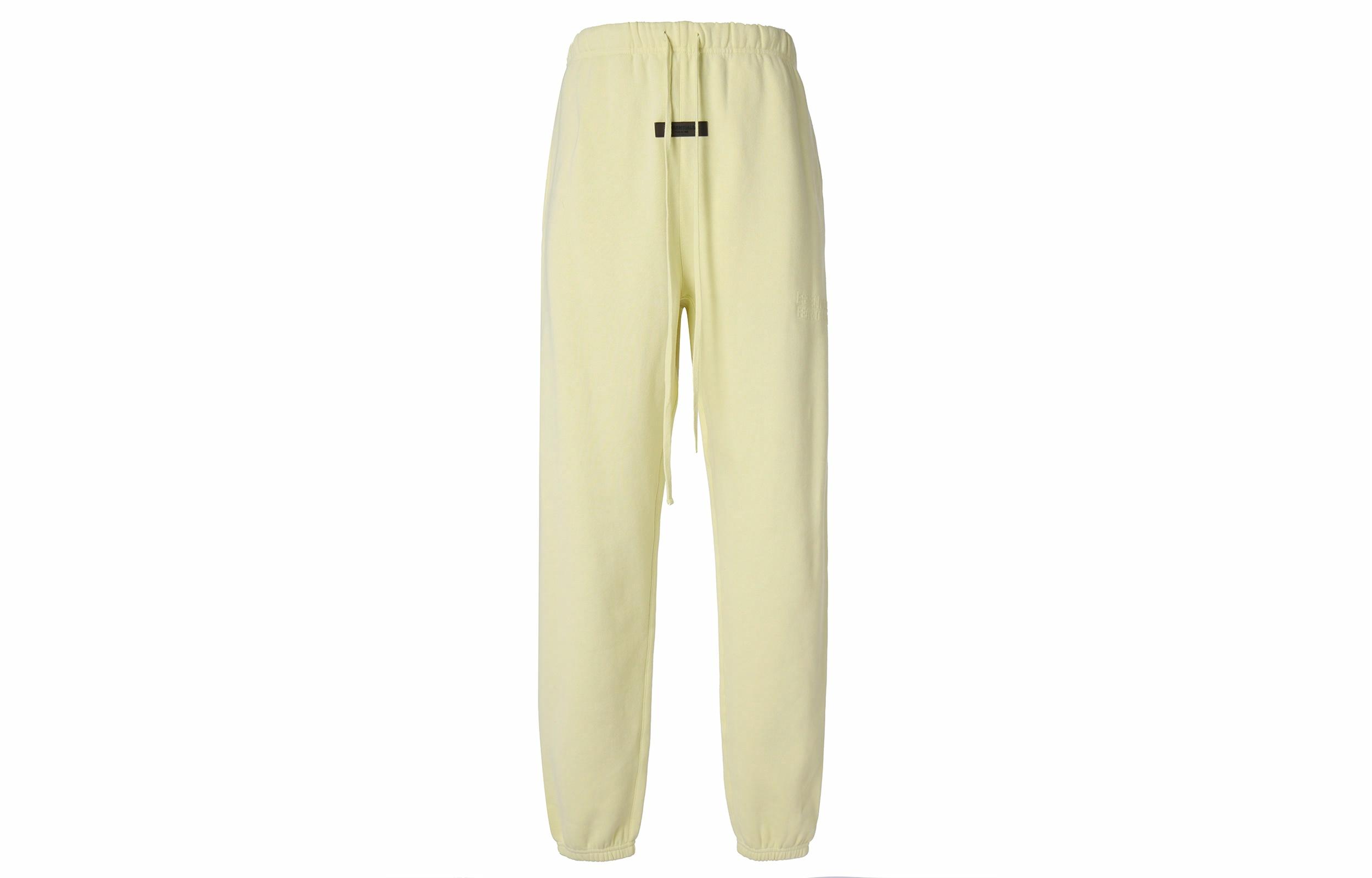 Мужские штаны Fear of God Essentials (желтые)