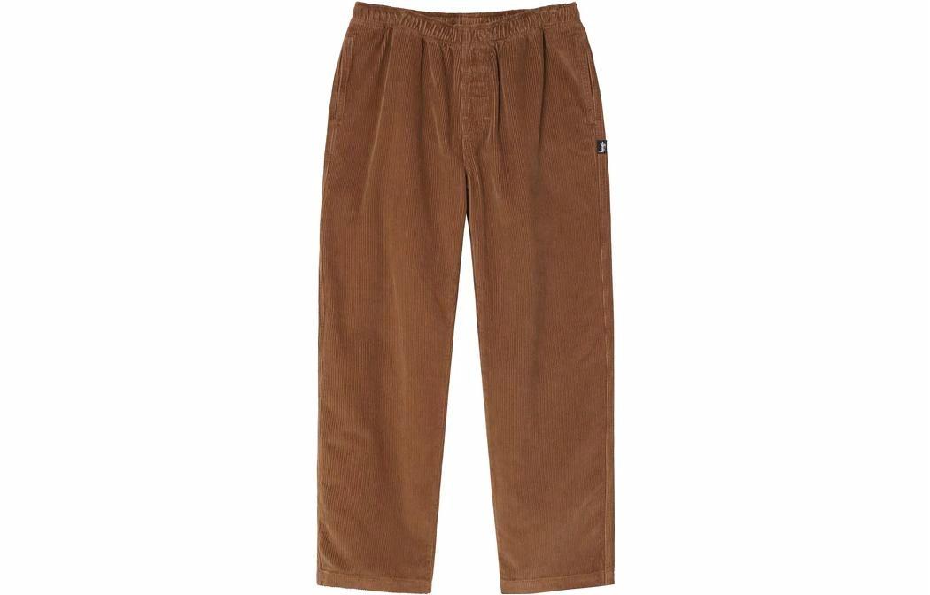 Штаны Stussy Cord Beach Pant (коричневые)