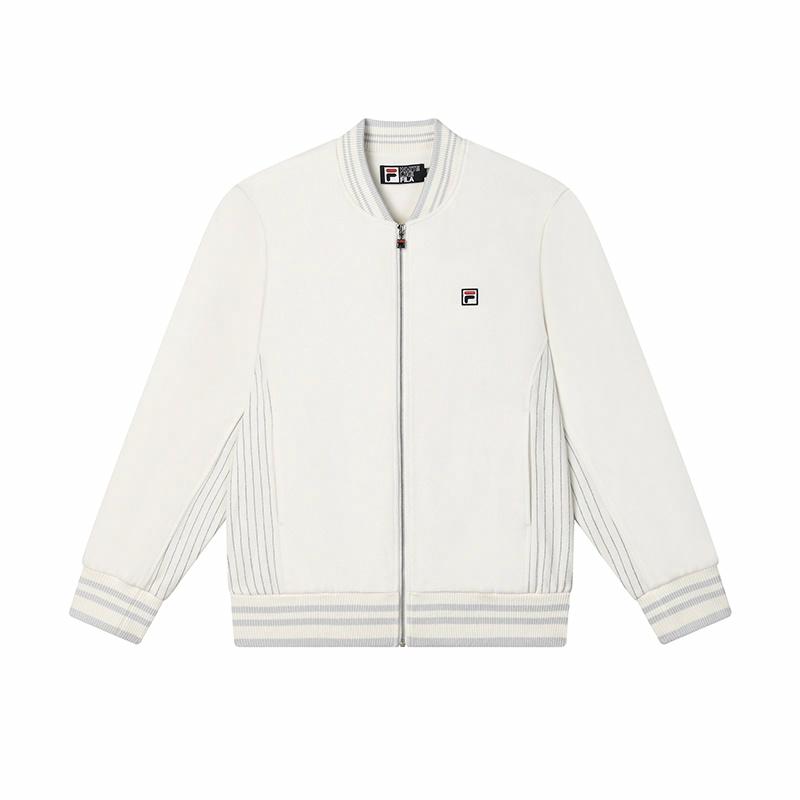Мужская куртка Fila Woven Jkt (белая)