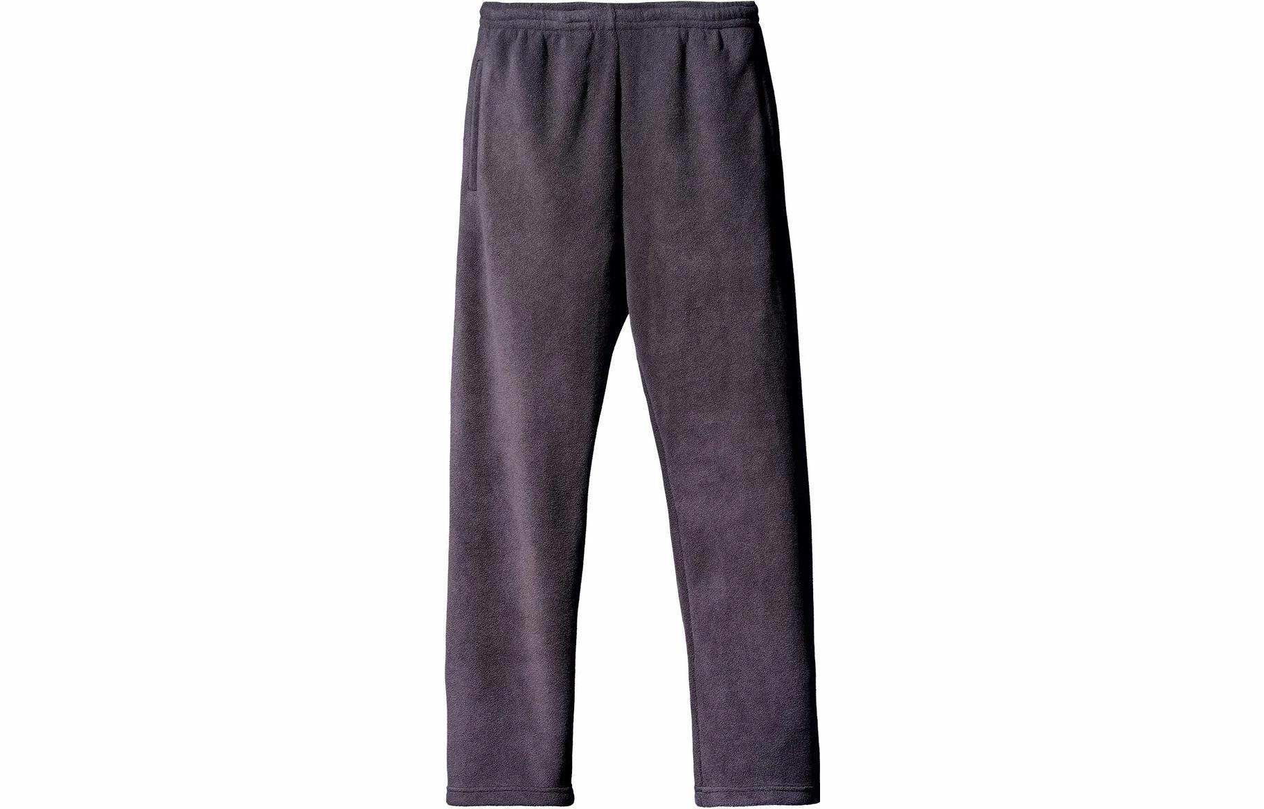 Брюки YEEZY x Gap x Balenciaga Black Polar Fleece Jogging Pant (черные)
