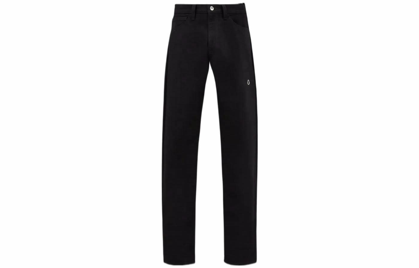 Мужские джинсы Moncler (черные)