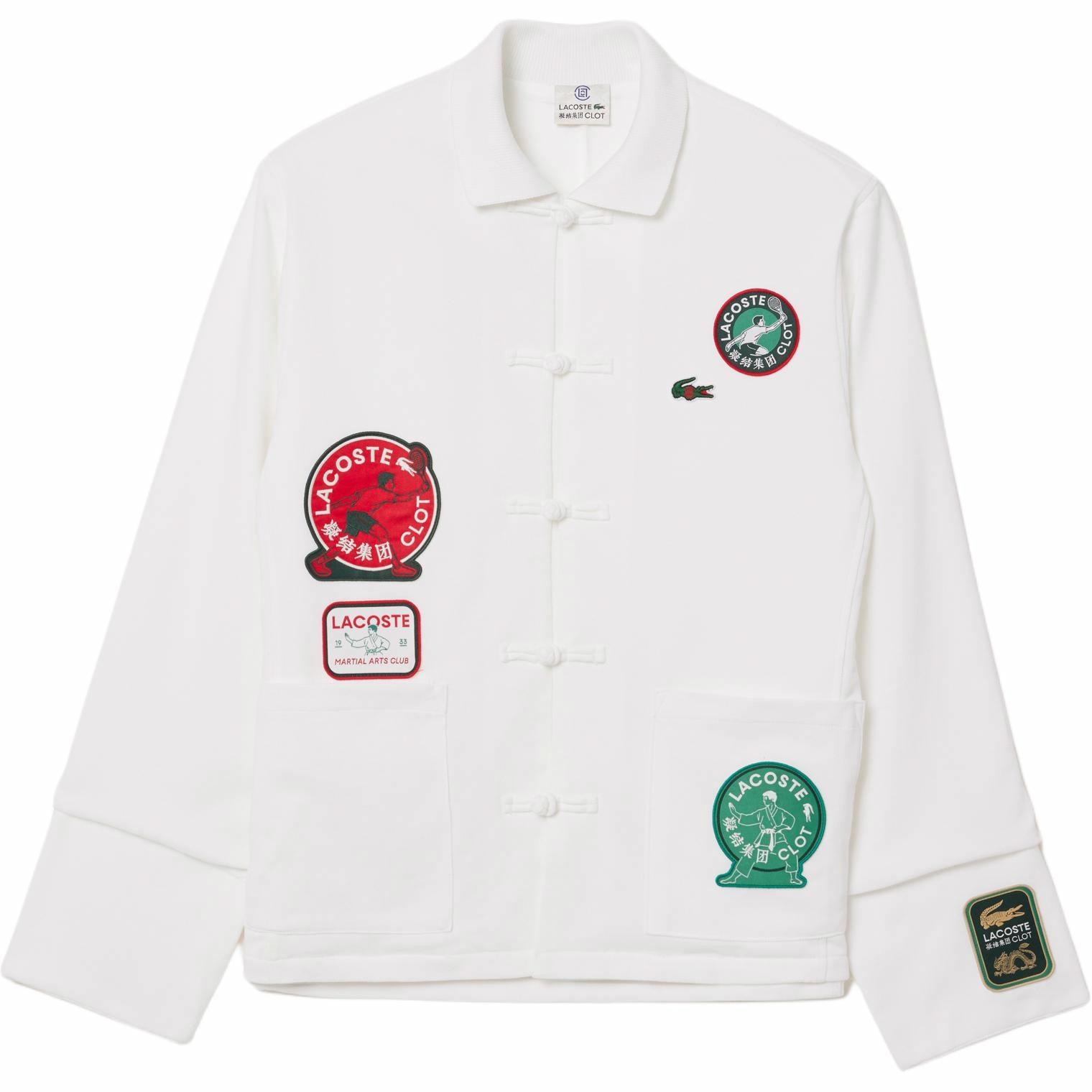 Куртка CLOT × LACOSTE (белая)