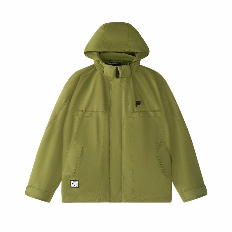 Мужская куртка Fila Fusion Jacket (зеленая)